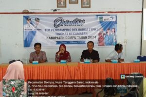 Orientasi Tim Pendamping Keluarga (TPK) Dalam Upaya Percepatan Penurunan Stunting Di Kab. Dompu